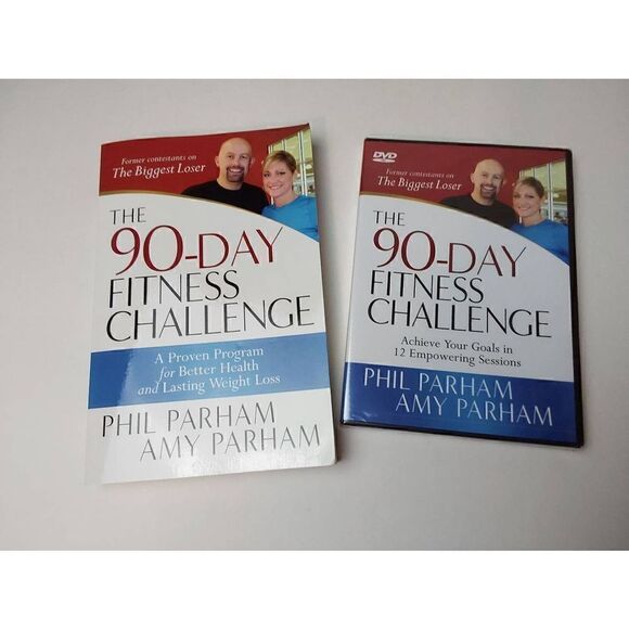90 Day Fitness Challenge Biggest Loser Book and DVD - Picture 2 of 5